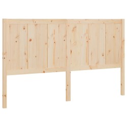 Tête de lit 140,5x4x100 cm Bois massif de pin 