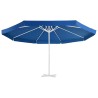 Tissu de remplacement pour parasol d'extérieur Bleu azuré 500cm 