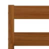 Cadre de lit sans matelas Marron miel Bois pin massif 90x200 cm 