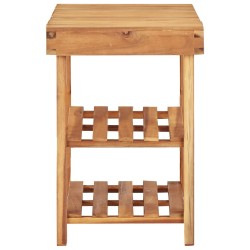 Range-chaussures 90x32x46 cm Bois d'acacia massif 