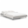 Cadre de lit sans matelas sonoma gris 120x190 cm 