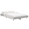 Cadre de lit sans matelas sonoma gris 120x190 cm 