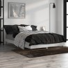 Cadre de lit sans matelas sonoma gris 120x190 cm 