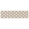 Tapis intérieur extérieur à poils courts 80x300 cm antidérapant 