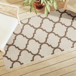 Tapis intérieur extérieur à poils courts 80x300 cm antidérapant 