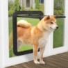 Grande porte d'écran pour chien, ouverture à rabat, porte pour porte d