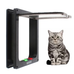 Porte intelligente pour chat pour murs et portes Porte pour animaux de