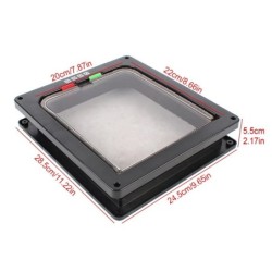 LOYALHEARTDY-Porte de Chat en Plastique Abs, Moustiquaire Anti-Insecte