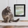 Porte pour chat pour chats, grandes dimensions intérieures du patte po