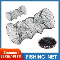 Filet de pêche automatique renforcé 40x88cm, Cage à crevettes, piège à