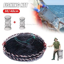 Filet de pêche automatique renforcé 40x88cm, Cage à crevettes, piège à