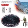 Filet de pêche automatique renforcé 40x88cm, Cage à crevettes, piège à