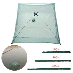 Parapluie piège à crabe appât coulée appât Dip filet de pêche pratique