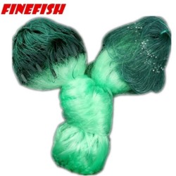 Finefish-Filet de pêche à 3 couches, réseau monofilament avec flotteur
