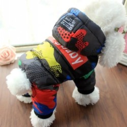 Manteaux imperméables pour petits chiens, coupe-vent, chaud, complet, 