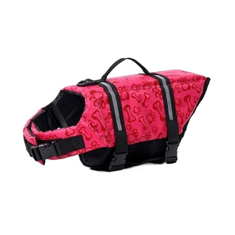 Gilet de sauvetage d'été réfléchissant réglable pour grands chiens, ma Gilet de sauvetage d'été réfléchissant réglable pour grands chiens, ma