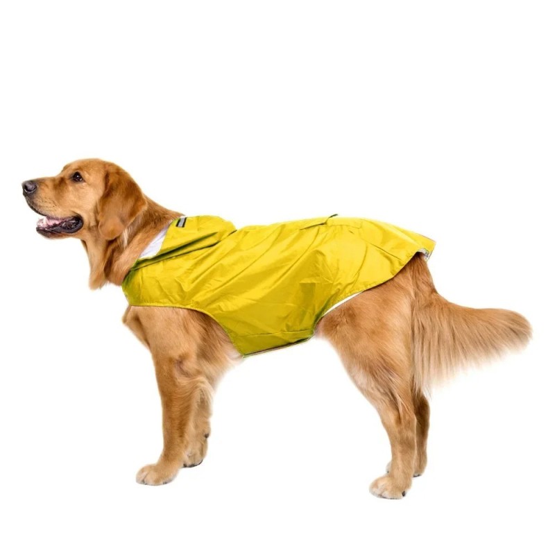 Manteau imperméable pour chien, veste à capuche imperméable, Poncho de Manteau imperméable pour chien, veste à capuche imperméable, Poncho de