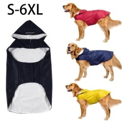 Manteau imperméable pour chien, veste à capuche imperméable, Poncho de