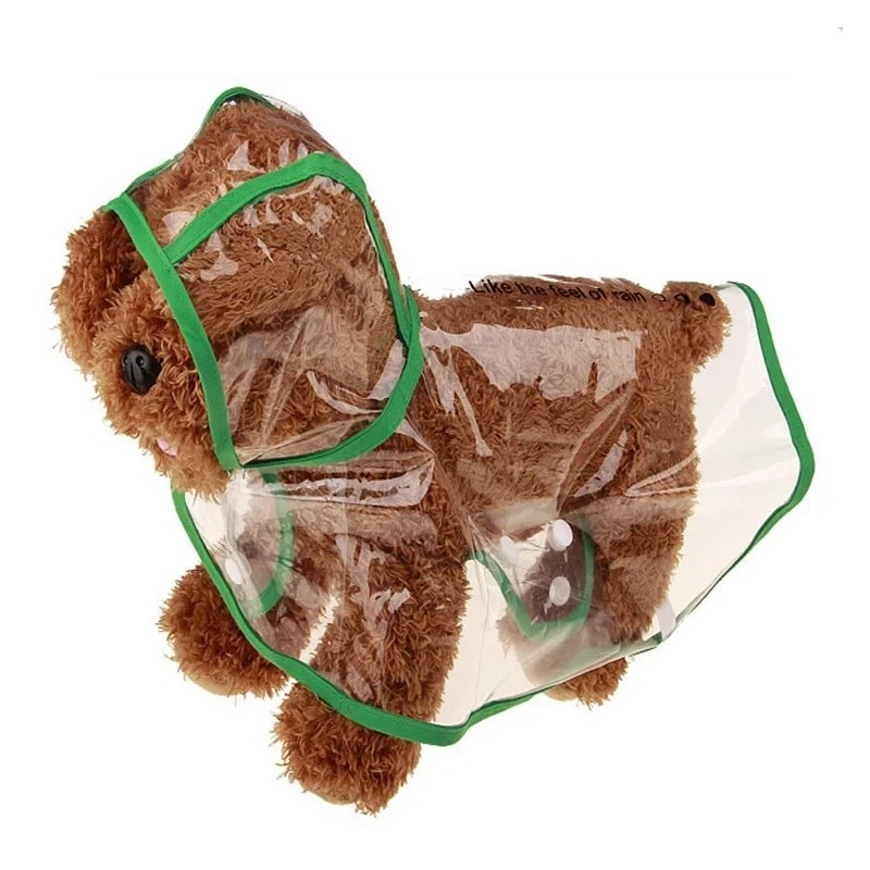 Xs-8XL à la mode chien vêtements imperméable imperméable Transparent v Xs-8XL à la mode chien vêtements imperméable imperméable Transparent v