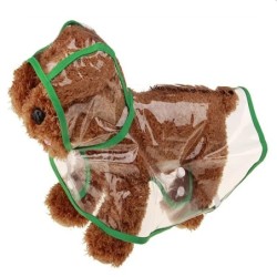 Xs-8XL à la mode chien vêtements imperméable imperméable Transparent v