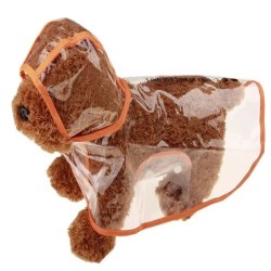 Xs-8XL à la mode chien vêtements imperméable imperméable Transparent v
