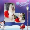 Robe rouge pour chiens et chats, vêtements d'hiver doux pour filles, j