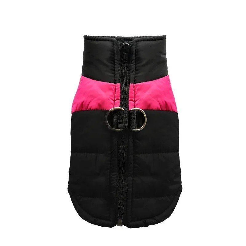 Vêtements chauds imperméables pour chiens, manteau pour animaux de com Vêtements chauds imperméables pour chiens, manteau pour animaux de com