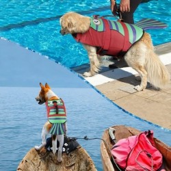 Gilet de sauvetage pour chien de compagnie, flottabilité améliorée, vê
