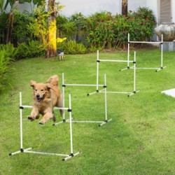 Ensemble d'obstacles d'agilité, ensemble d'entraînement pour chiens, 4