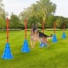 Ensemble de cônes d'agilité pour chien, ensemble de cours d'agilité po