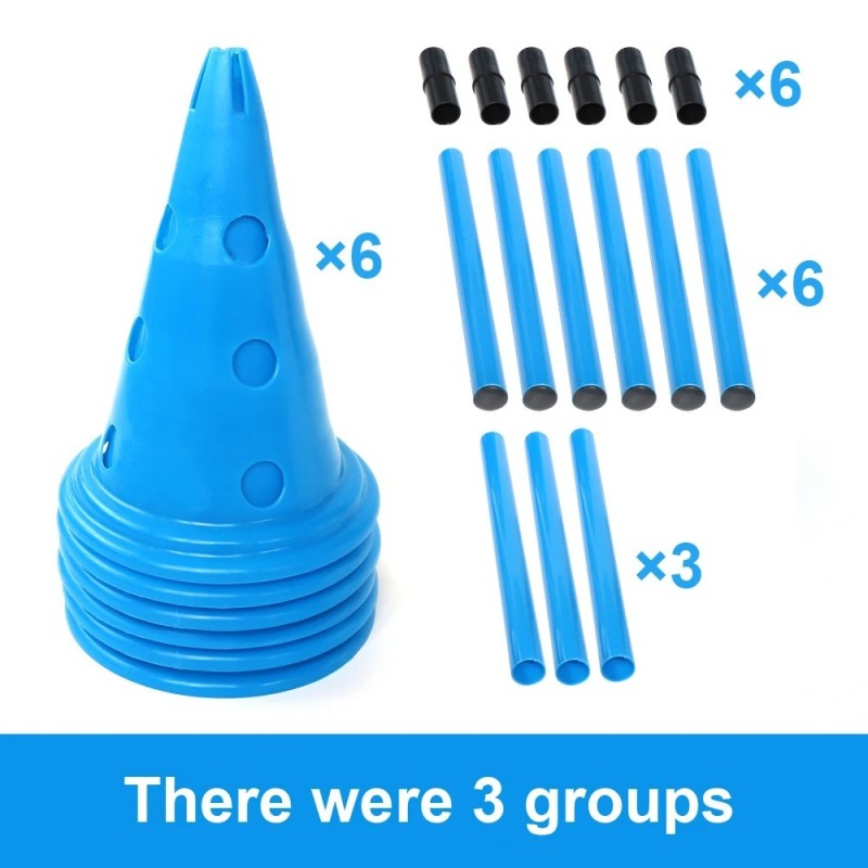 Ensemble de 3 produits d'entraînement pour chiens, durables, piquets d Ensemble de 3 produits d'entraînement pour chiens, durables, piquets d