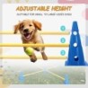 Ensemble de cônes d'agilité pour chien, barre de saut, ensemble d'agil