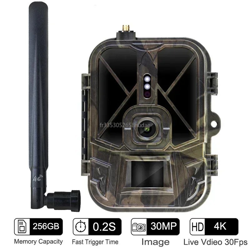 Caméra 4G 4K 36MP pour la html et les Sentiers, Invisible, IR LED, Vis Caméra 4G 4K 36MP pour la html et les Sentiers, Invisible, IR LED, Vis