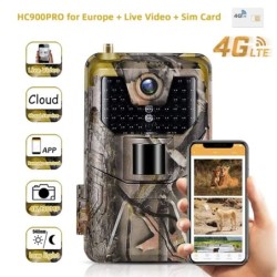 Caméra de suivi des sentiers avec application vidéo en direct 4K/2K, S