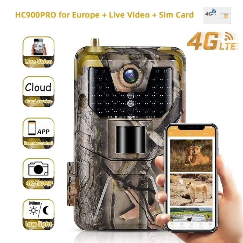 Caméra de suivi des sentiers avec application vidéo en direct 4K/2K, S Caméra de suivi des sentiers avec application vidéo en direct 4K/2K, S