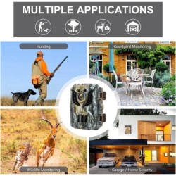 Mini caméra de chasse et de suivi des sentiers, 16mp, 1080P HD, Vision