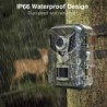 DL006 Mini caméra de chasse 16MP 1080P HD sentier sauvage Vision noctu