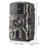 16MP 1080P caméra de chasse et de jeu de la faune caméra de sécurité a