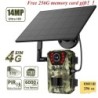 Caméra solaire de chasse et de sentier, 14mp, 4G, étanche, 20M, détect