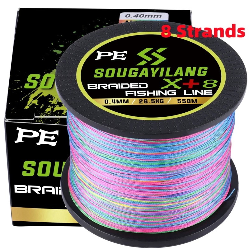 Sougayilang 12 brins/8 brins/4 brins ligne de pêche 550M 350M 150M Mul Sougayilang 12 brins/8 brins/4 brins ligne de pêche 550M 350M 150M Mul
