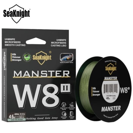 SeaKnight marque W8 II série 500M 8 brins ligne de pêche ligne PE tres