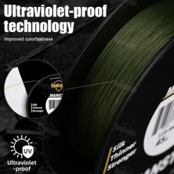 SeaKnight marque W8 II série 500M 8 brins ligne de pêche ligne PE tres