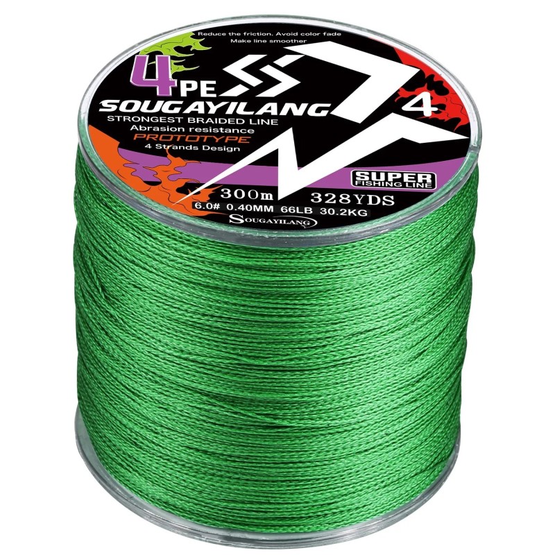 Sougayilang 300M 500M 8 brins 4 brins tressé ligne de pêche 18-88LB Mu Sougayilang 300M 500M 8 brins 4 brins tressé ligne de pêche 18-88LB Mu