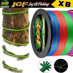 JOF ligne de pêche 8 tressé Multifilament PE 300M 500M 1000M Durable l