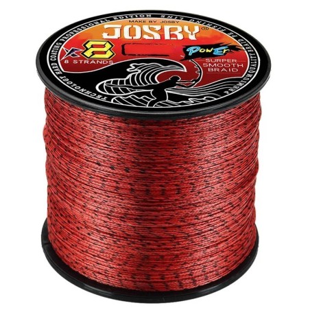 JOSBY japon 8 brins tressé ligne de pêche Multifilament moucheté 8X PE