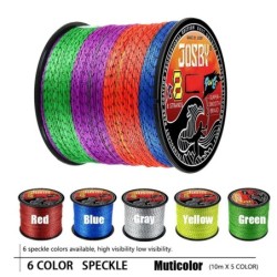 JOSBY japon 8 brins tressé ligne de pêche Multifilament moucheté 8X PE