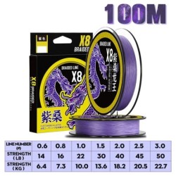ZUKIBO ZISANG ligne de pêche tressée 8 brins fil tressé japon forte pu