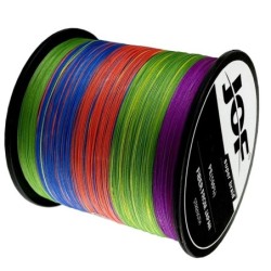 8 brins 1000M 500M 300M 100M ligne de pêche tressée multicolore mer ea
