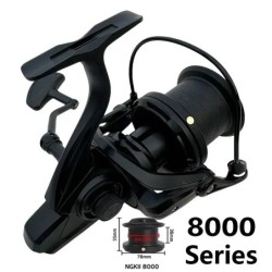 Grands moulinets de pêche à filature traînée maximale 20KG puissant mo