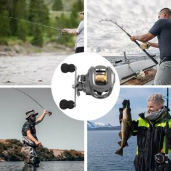 Moulinet Baitcasting 7.2/1 rapport de vitesse moulinet de pêche à gran